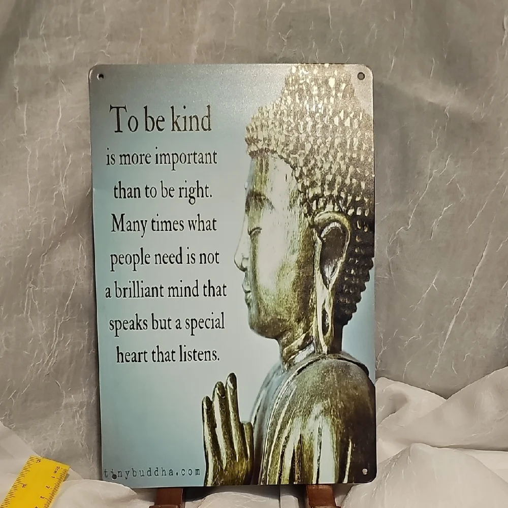 Inspirational Wall Art - Gold and Gray